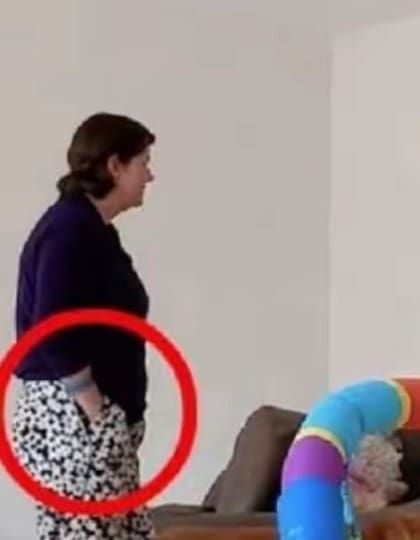 La mujer acusada del crimen.