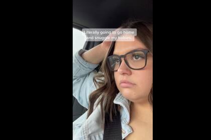 La mujer compartió el triste momento que vivió (Captura video)