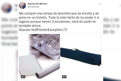 La mujer compartió la solución que halló (Captura Twitter)