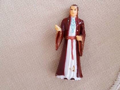 La mujer confundió la figura de un santo con la de un personaje de una película de ficción