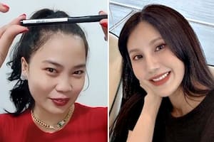 La mujer conocida como "La China" y Tiffany