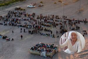 La mujer de 103 años salió de su país en busca de asilo en Estados Unidos