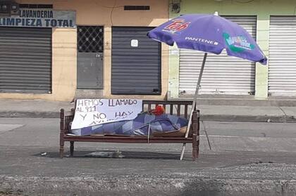 Postales drámaticas en las calles ecuatorianas 