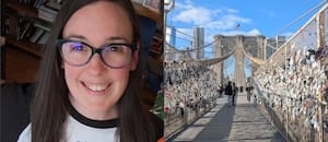 La mujer que limpia el Puente de Brooklyn: cómo una vecina eliminó sola toneladas de basura colgante en un mes