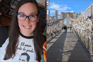 La mujer que limpia el Puente de Brooklyn: cómo una vecina eliminó sola toneladas de basura colgante en un mes