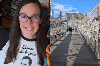 La mujer que limpia el Puente de Brooklyn: cómo una vecina eliminó sola toneladas de basura colgante en un mes