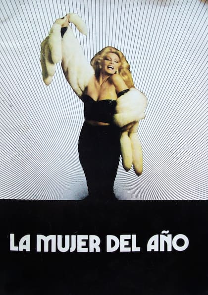 La mujer del año, el afiche con Susana Giménez, cuando todavía no era la diva de los teléfonos