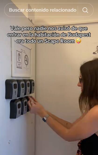 La mujer estaba de visita en Budapest (Foto: Captura TikTok @vmayjane)