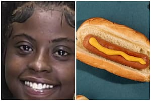 La mujer fue detenida por arrojarle una salchicha a una empleada en Florida