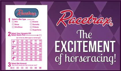 La mujer ganó al jugar a Racetrax