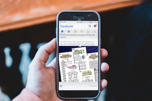 La mujer hizo un posteo en redes sociales de su ticket de la lotería y lo perdió todo (la imagen es ilustrativa)