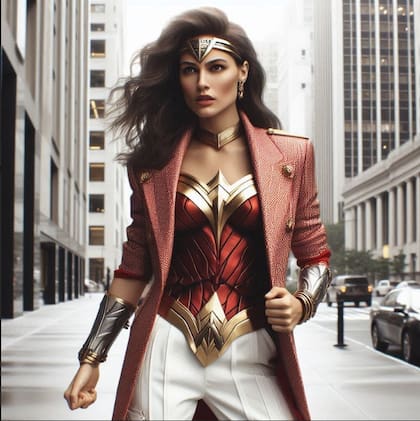 La Mujer Maravilla, reimaginada por la inteligencia artificial de FIrefly