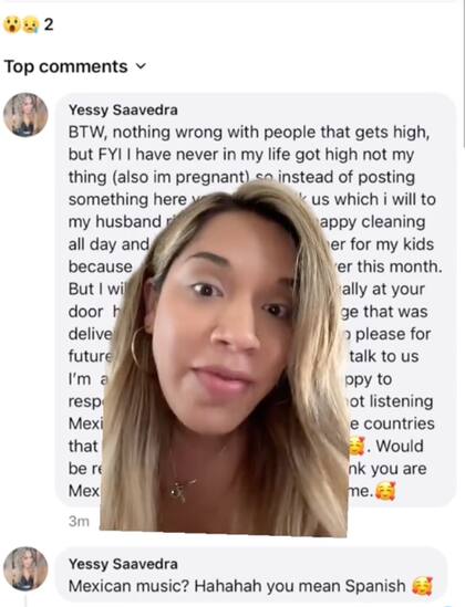 La mujer mexicana compartió capturas de pantalla de la pequeña discusión que tuvo con su vecina en Facebook