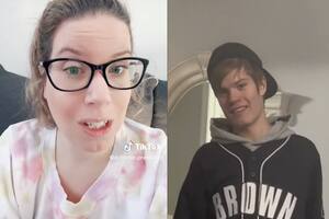 La mujer obligó a su hijo a reparar el “error” de dejar poca propina