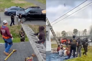 Contrató roofers latinos para que repararan el techo de su casa y llamó al ICE