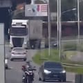 Una mujer manejó seis kilómetros a contramano por la Panamericana y provocó un choque