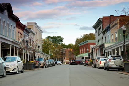 La mujer se mudó a un tranquilo pueblo de las montañas Catskills (foto ilustrativa)
