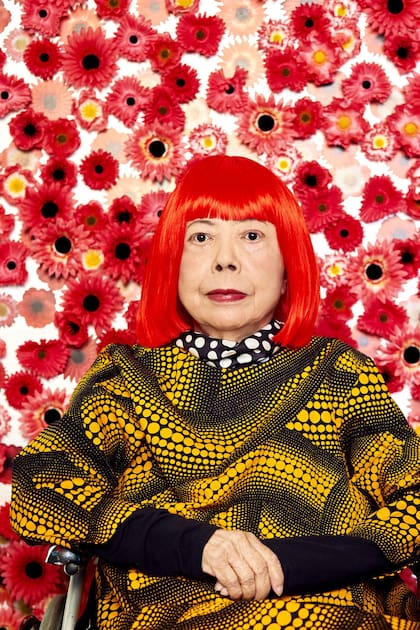 La multifacética Yayoi Kusama vivió su niñez rodeada de plantas en el vivero de sus abuelos maternos.