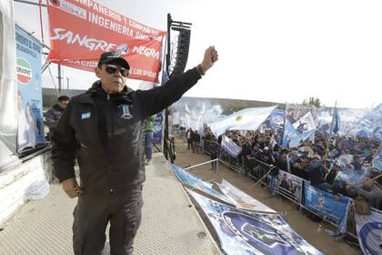 La multitudinaria asamblea de los petroleros en Vaca Muerta