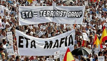 Una marcha contra la ETA