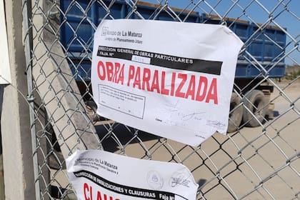 La Municipalidad de La Matanza clausuró una obra de Mercado Libre en el Mercado Central por no contar supuestamente con los permisos de habilitación