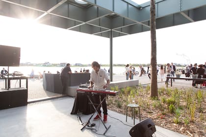 La música al atardecer