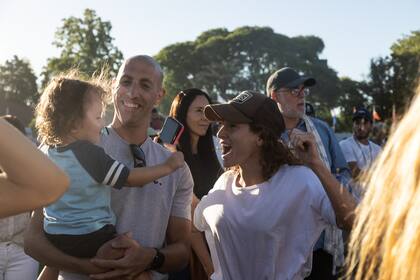 La música se disfrutó en familia con un atardecer de ensueño.