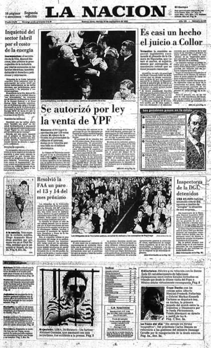 La Nacion del 25/9/1992