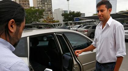 LA NACION viajó con Uber en las primeras horas del debut en Buenos Aires