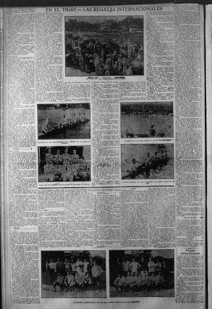 LA NACION y el anuncio del periplo a Colonia, que incluía la pelea