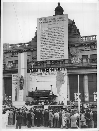 La nacionalización de los ferrocarriles tuvo lugar en 1948