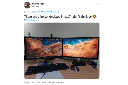 La NASA mostró nuevas e impactantes imágenes del telescopio James Webb y llegaron las reacciones de los usuarios