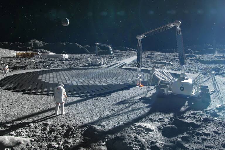 Cómo serán las casas que la NASA planea construir en la Luna y en Marte