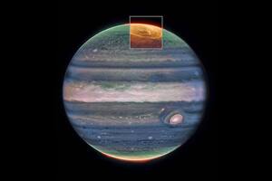 La NASA publica imágenes con nuevos detalles de las auroras de Júpiter
