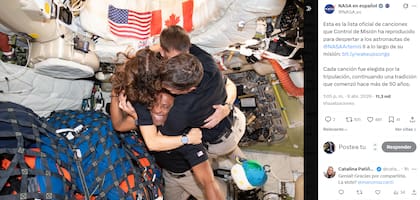 La NASA publicó la lista de reproducción oficial de Artemis II