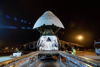 La NASA recibió este viernes el módulo creado por la Agencia Espacial Europea