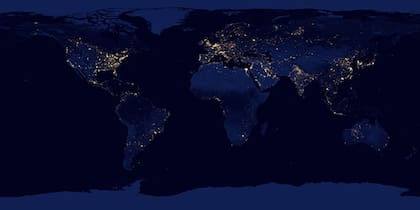 La NASA revela las imágenes nocturnas más detalladas de la Tierra