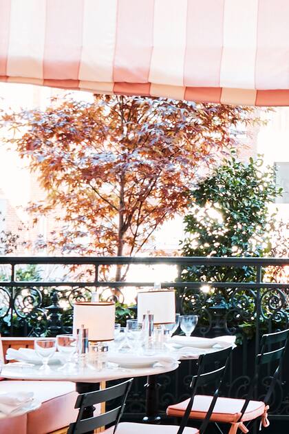 La naturaleza es parte de la ambientación de Casa Cruz. El restaurante está ubicado en el exclusivo Upper East Side 