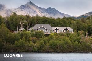 La naturaleza es protagonista en esta hostería patagónica a orillas del lago