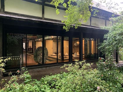 La naturaleza está integrada a la casa en la cultura tradicional japonesa.