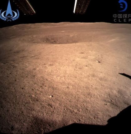 La nave china ya envió imágenes sin precedentes de la misteriosa cara oculta de la Luna