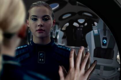 La nave tendrá en la parte trasera un espejo para que los pasajeros se vean en el momento de volar en la ingravidez