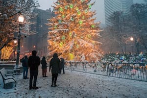 Dónde nevará en EE.UU. esta Navidad 2025, según el Old Farmer’s Almanac