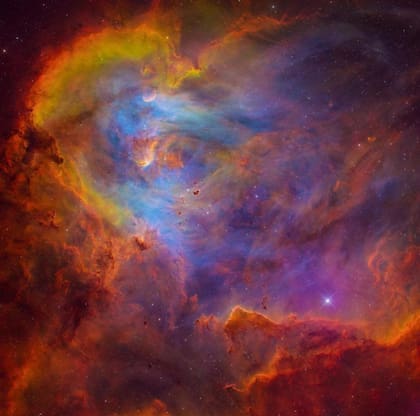 La nebulosa del Pollo Corredor - Foto ganadora del Joven Fotógrafo de Astronomía del Año