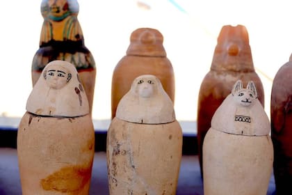La necrópolis estaba repleta de ajuares funerarios