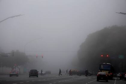 La niebla en la Ciudad.