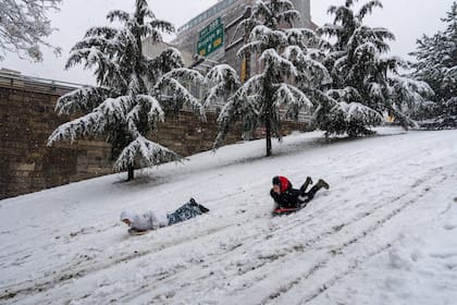La nieve comienza a ser protagonista en Estados Unidos