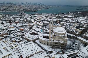 Detuvieron una construcción junto a una icónica mezquita en Estambul que rompe con el paisaje