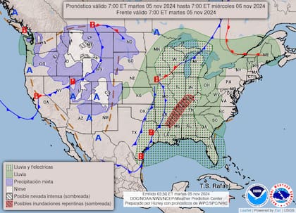 La nieve cubrirá las Montañas Rocosas con acumulaciones de hasta 30 cm en las zonas altas de Colorado y Wyoming