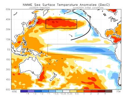 La Niña es un evento climático que se origina por el enfriamiento de la temperatura de la superficie del océano Pacífico